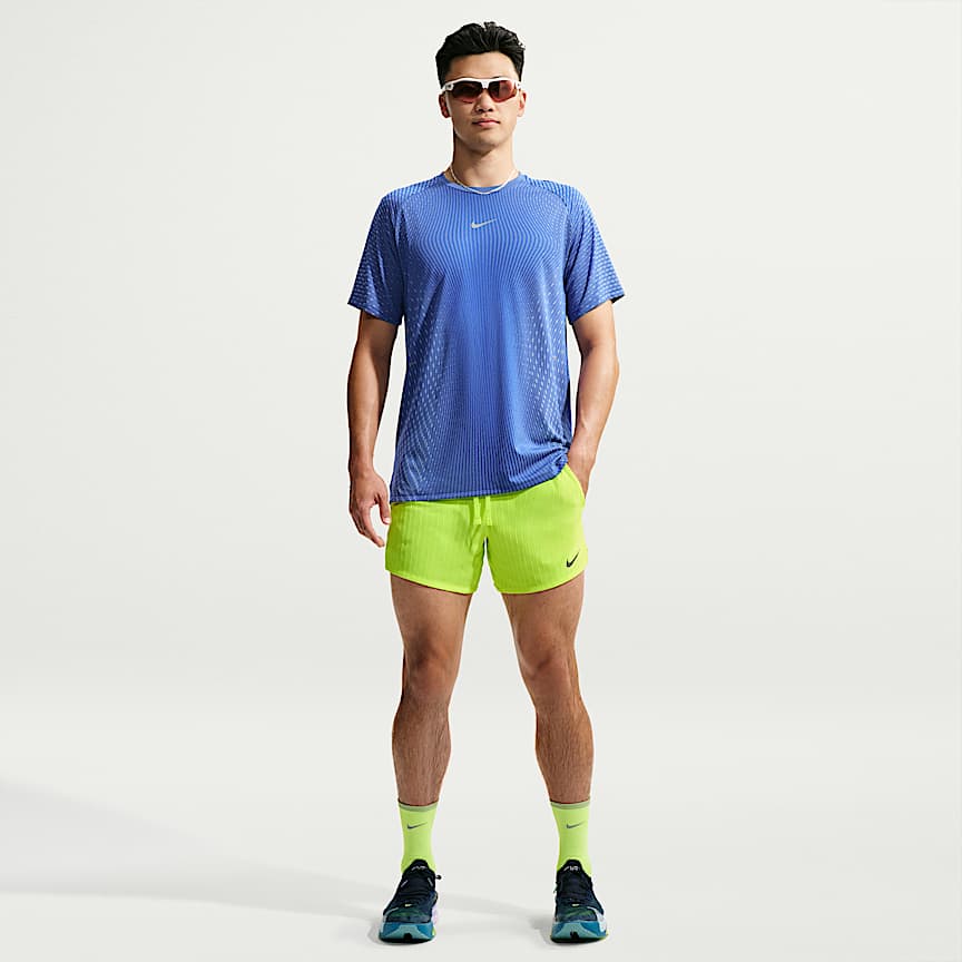 NIKE公式】ナイキ ストライド メンズ Dri-FIT 13cm リアルツリー